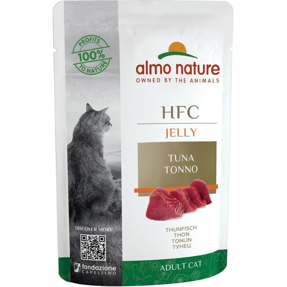 Almo Nature HFC Cat Jelly Tuna 55 г (8001154124750) - зображення 1