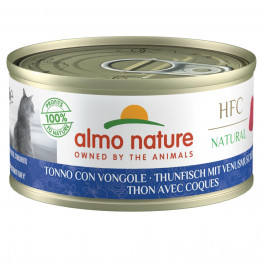   Almo Nature HFC Natural Adult Cat Tuna Clams 70 г (8001154120929)