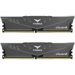   TEAM 16 GB (2x8GB) DDR4 2666 MHz T-Force Vulcan Z Gray (TLZGD416G2666HC18HDC01)