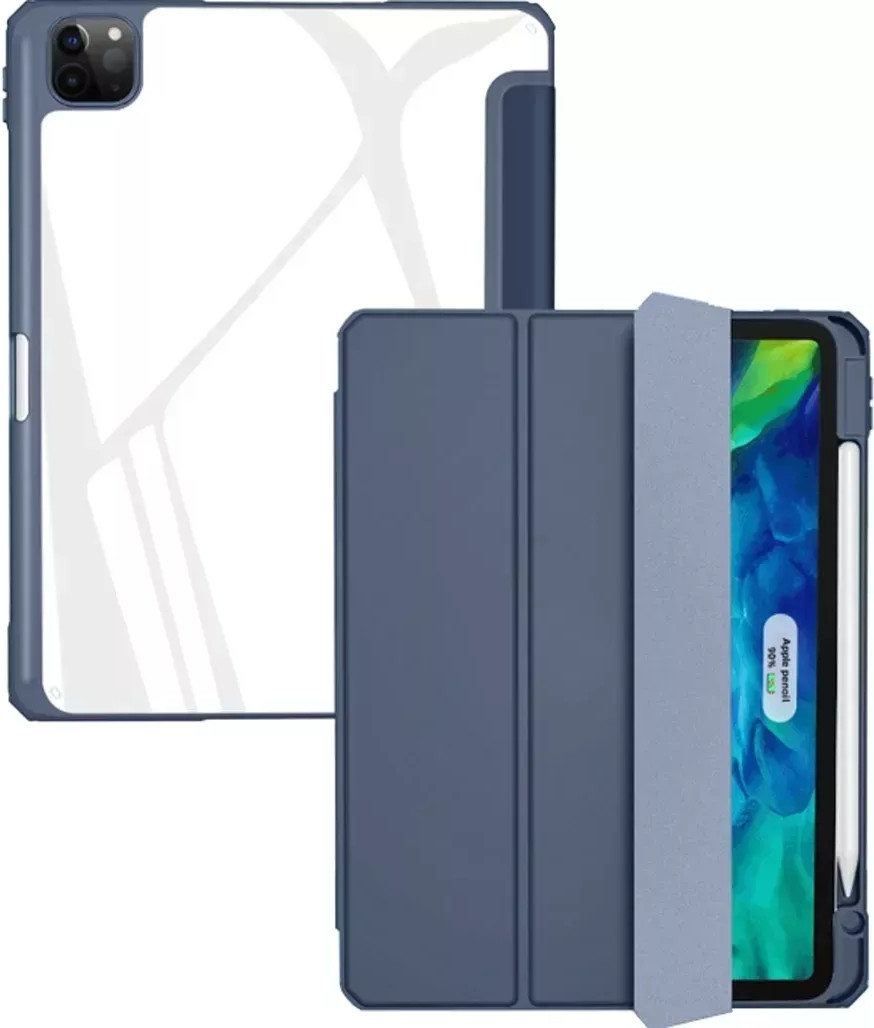 Mutural Pinyue Smart Case для Apple iPad Pro 11 M1 2020-2022 Dark Blue - зображення 1