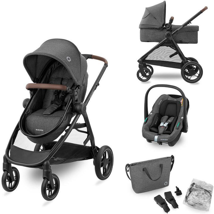 Maxi-Cosi 3 в 1 Zelia S Trio Dark Grey (1996551110) - зображення 1