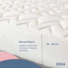   IDEIA Lux с резинкой по углам 160x200