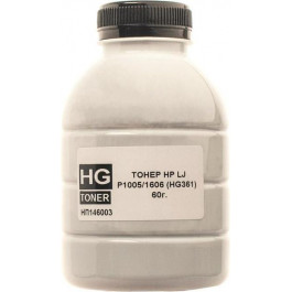   HG toner Тонер HP LJ P1005/1606 60г (HG361-060)