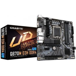   GIGABYTE Q670M D3H DDR4