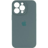 Borofone Silicone Full Case AA Camera Protect for Apple iPhone 13 Pro Max Pine Green (FullAAi13PM-46) - зображення 1