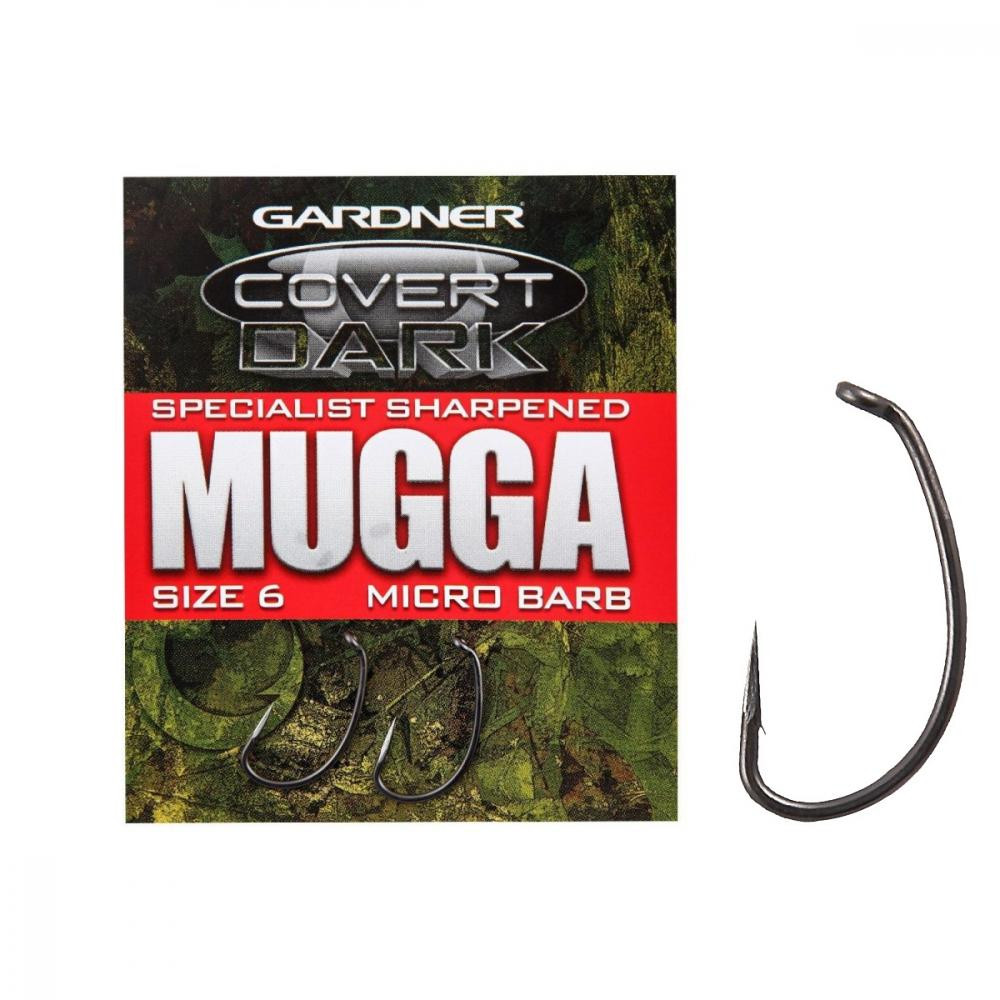 Gardner Hand Sharpened Mugga Hooks №04 / 10pcs (SMH4) - зображення 1