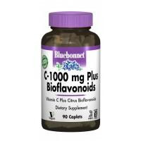   Bluebonnet Nutrition Вітамін C-1000  + біофлавоноїди 90 капсул (BLB0528)