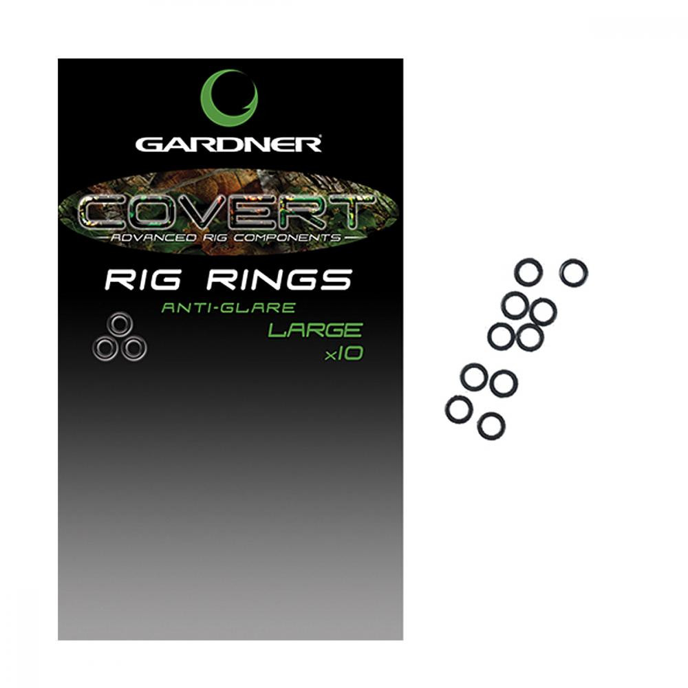 Gardner Кольцо монтажное Covert Rig Rings Anti Glare (Small 4mm) (FWRR3) - зображення 1