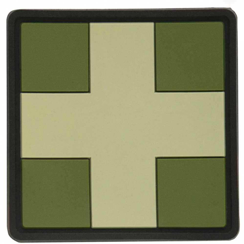 M-Tac Пластир медичний ПВХ  Medic Cross Square - оливковий (51124001) - зображення 1