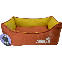   AnimAll Anna S Orange Лежак для собак та котів, помаранчевий 45x35x16 см (151072)