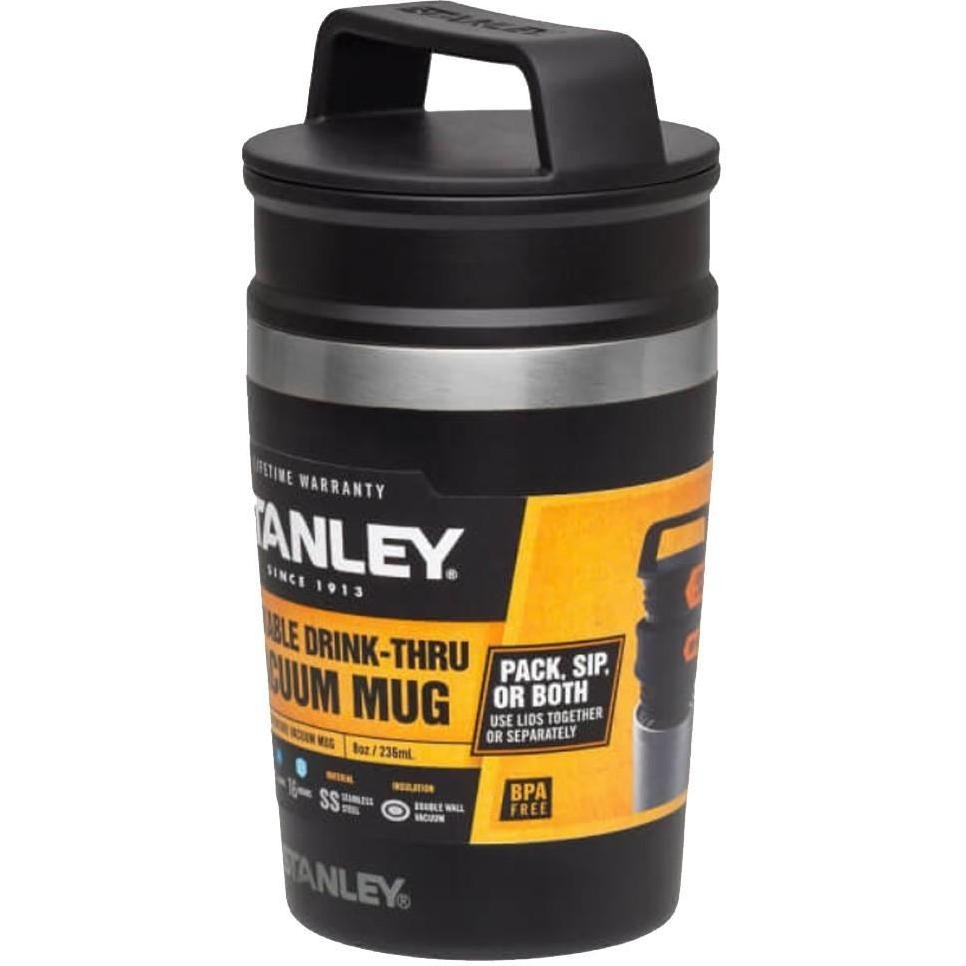 Stanley Shortstack 0,23 л Matte Black (6939236382632) - зображення 1