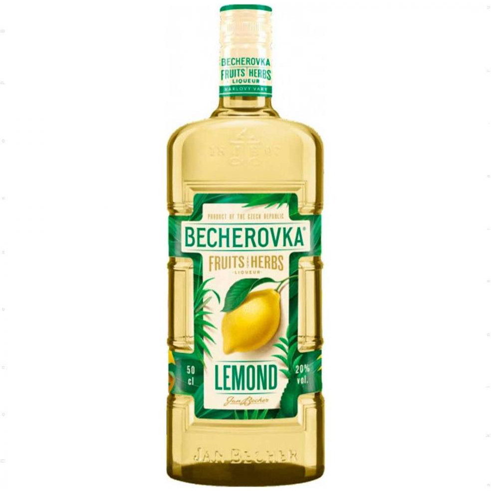 Becherovka Ликерная настойка на травах Lemond 0.5 л 20% (8594405105504) - зображення 1