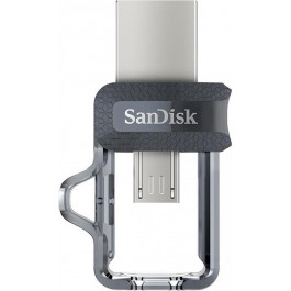   SanDisk 16 GB USB Ultra Dual OTG USB 3.0 Black (SDDD3-016G-G46)