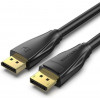 Vention DisplayPort to DisplayPort 1m Black (HCDBF) - зображення 1