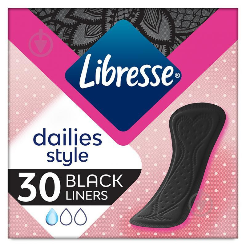 Libresse Daily Fresh Normal Black Ежедневные прокладки 30 шт. (7322540919516) - зображення 1