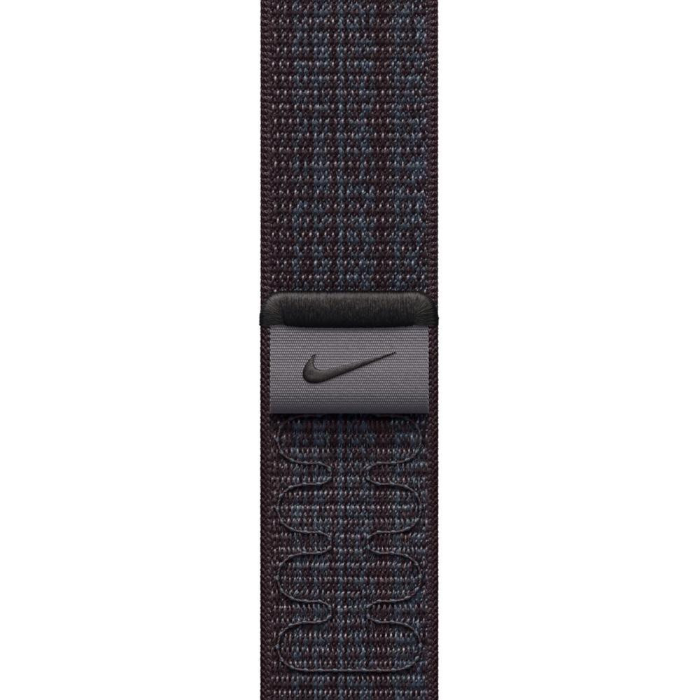 Apple Apple Black/Blue Nike Sport Loop для Apple Watch 38/40/41mm (MUJV3) - зображення 1