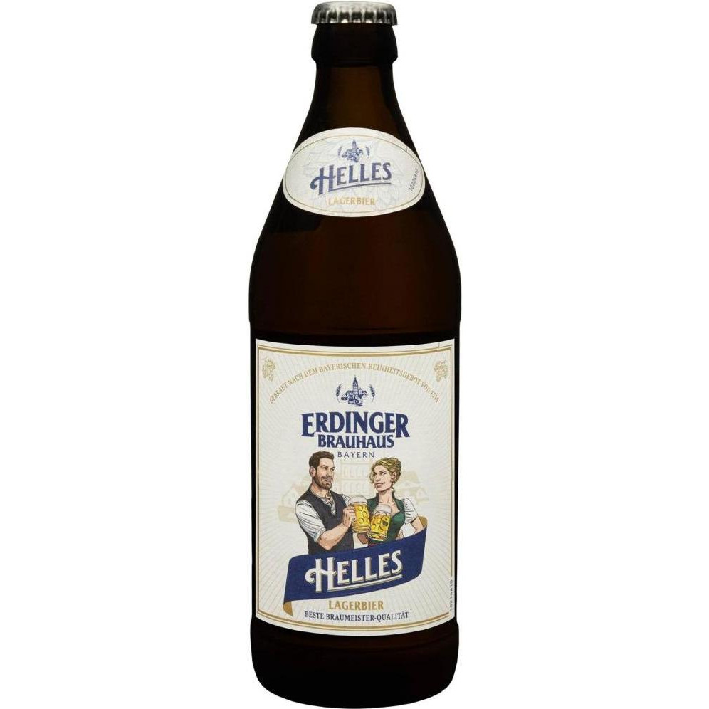 Erdinger Пиво  Brauhaus Helles світле 5.1% 0.5 л (4005873210255) - зображення 1