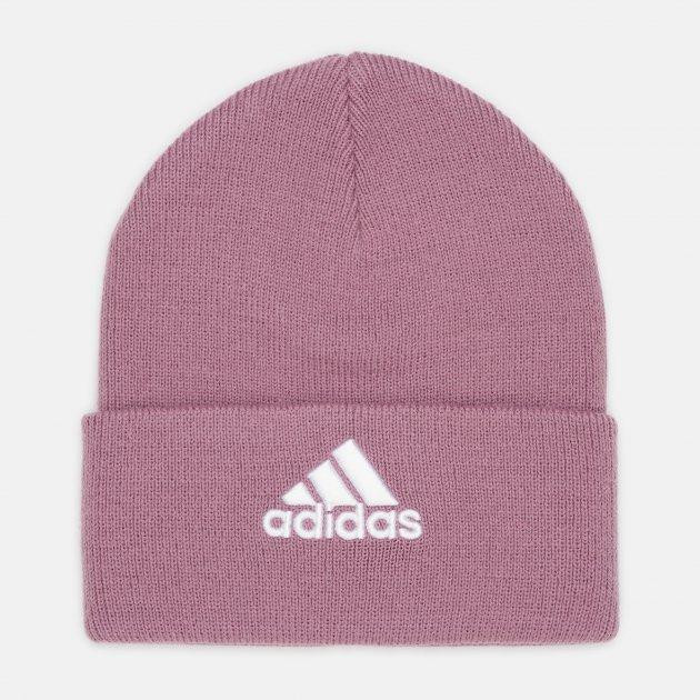 Adidas Шапка женская  Logo Beanie Cuf II3526 54 Wonder orchid (4066763566654) - зображення 1