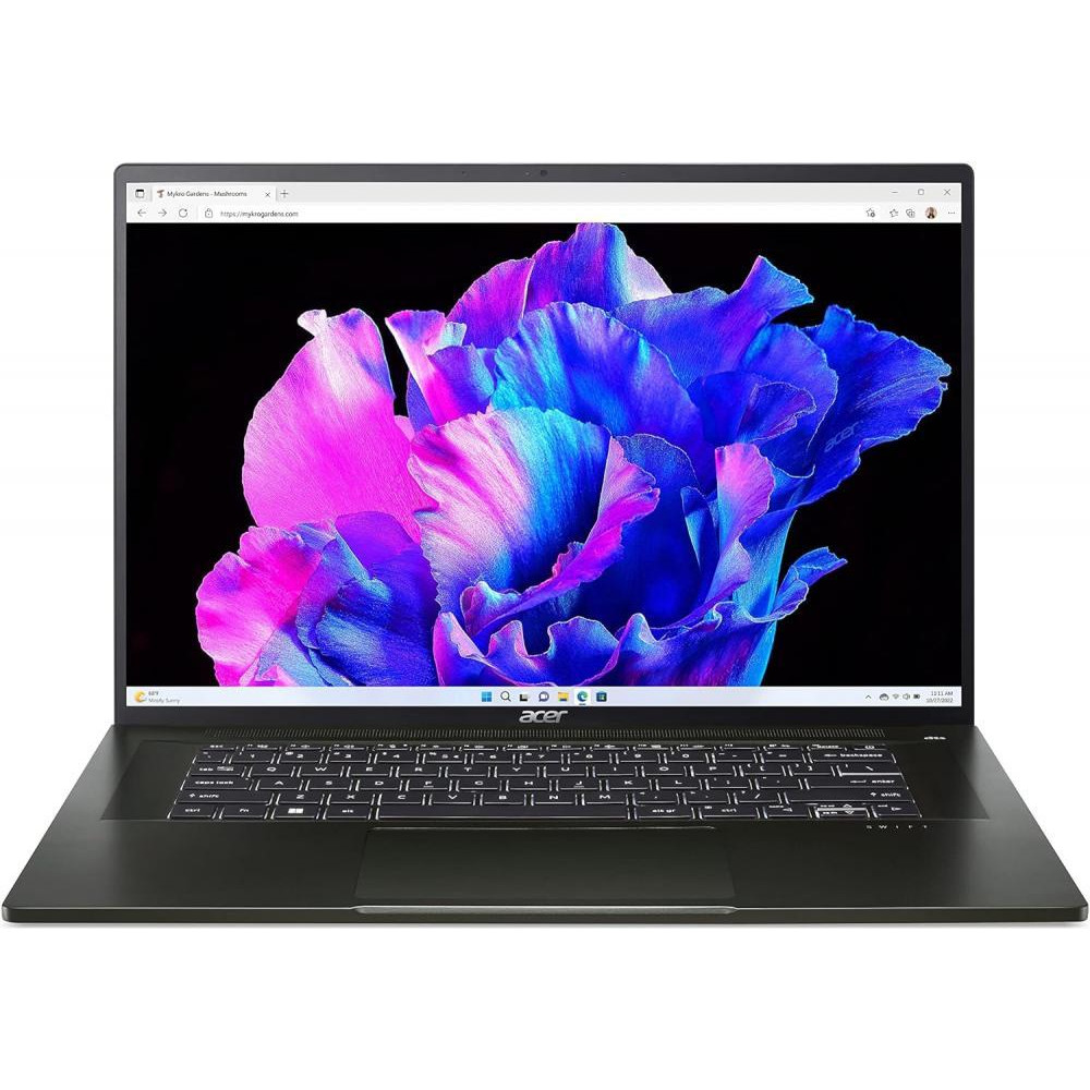 Acer Swift Edge 16 SFE16-42-R3JG Olivine Black (NX.KH3EC.001) - зображення 1