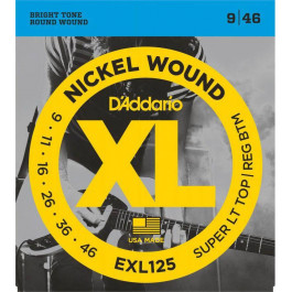   D'Addario EXL125