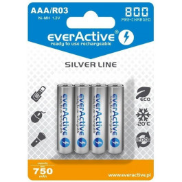   everActive AAA 800mAh NiMh 4шт Professional Line EVHRL03-800