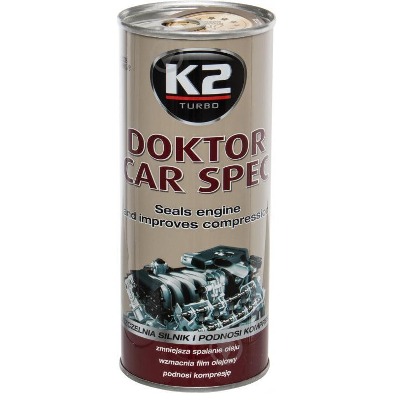 K2 Присадка в масло K2 DOKTOR CAR SPEC T350 443 мл - зображення 1