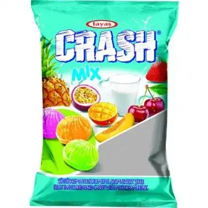 Tayas Карамель  Crash Mix з фруктовом ароматом та молочною начинкою 90 г (8690997084552) - зображення 1