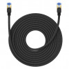 Baseus Cat7 High Speed 10Gigabit Ethernet Braided Cable 15m Black (B0013320B111-08) - зображення 1