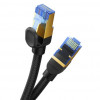 Baseus Cat7 High Speed 10Gigabit Ethernet Braided Cable 15m Black (B0013320B111-08) - зображення 3