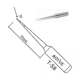   AOYUE T-S8 — Паяльне конічне жало 35 мм, R 0.5 мм