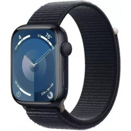   Apple Watch Series 9 GPS 45mm Midnight Aluminum Case w. Midnight S. Loop (MR9C3)