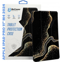   BeCover Чохол-книжка  Smart Case для Apple iPad Pro 11" M4 2024 Black Abstraction (711630)