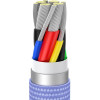 Baseus Crystal Shine Series Fast Charging Data Cable Type-C to Type-C 100W 1.2m Purple (CAJY000605) - зображення 3