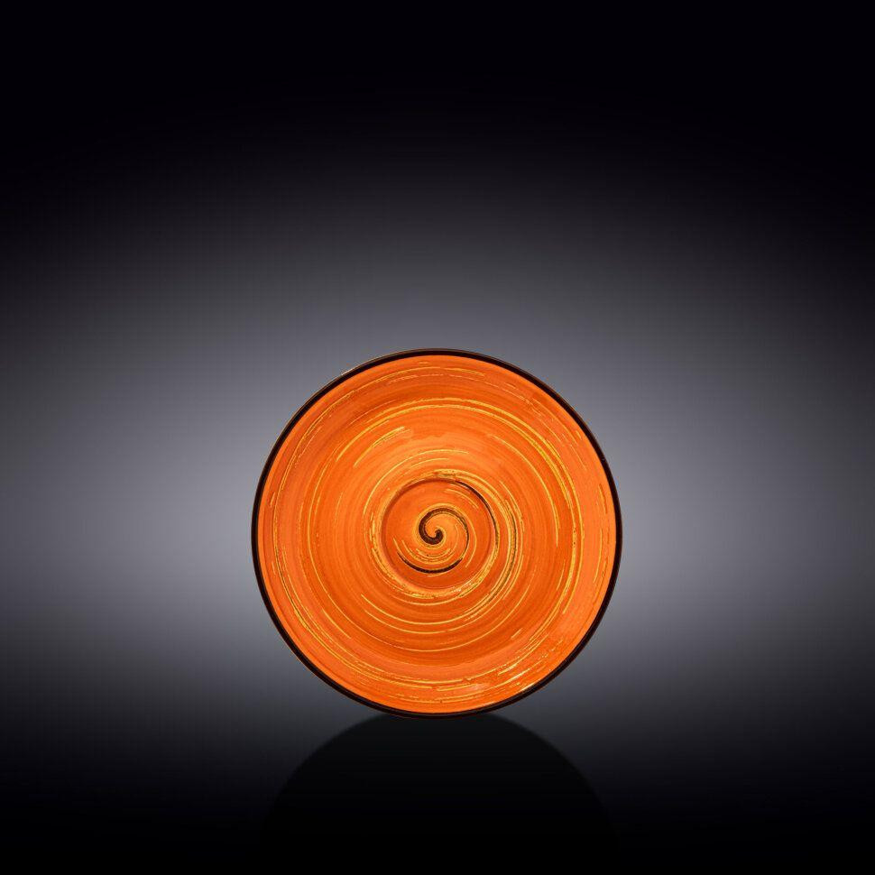 Wilmax Блюдце Spiral Orange 14 см WL-669335/B - зображення 1