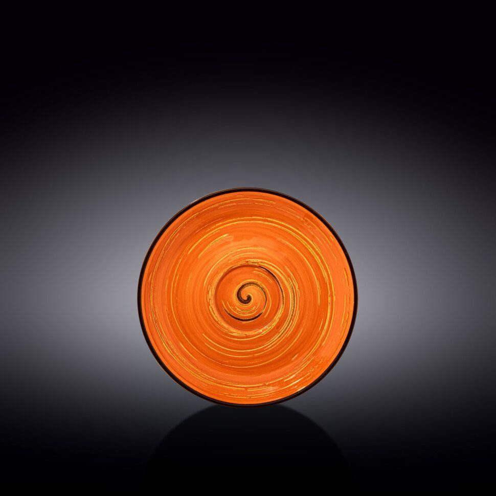 Wilmax Блюдце Spiral Orange 15 см WL-669336/B - зображення 1