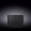 Wilmax Тарелка прямоугольная  Slatestone Black WL-661108 / A (19,5х14,5см) - зображення 1