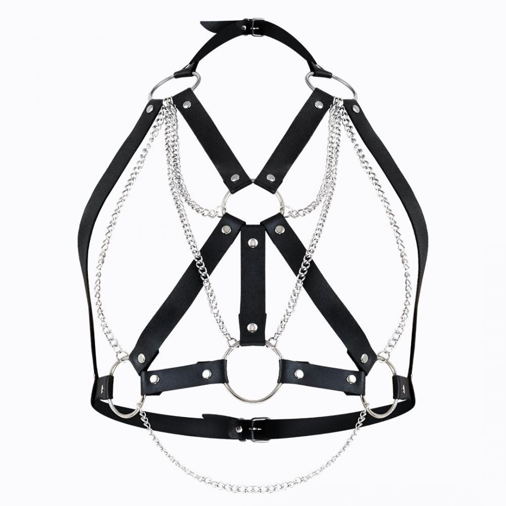 Art of Sex Aiden Leather harness XS-M (SO8396) - зображення 1