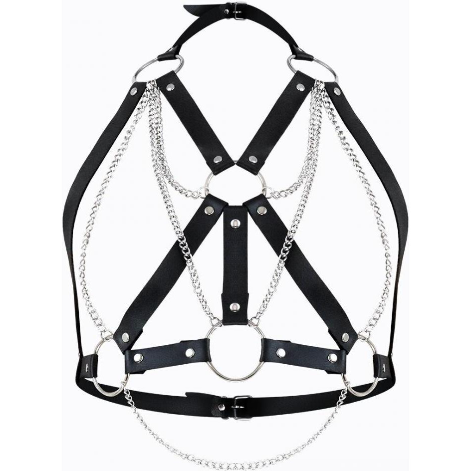 Art of Sex Aiden Leather harness L-2XL (SO8397) - зображення 1