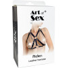 Art of Sex Aiden Leather harness L-2XL (SO8397) - зображення 4