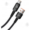 Essager Sunset Fast Charging Data Cable USB Type-A to USB Type-C 1m Black (EXC7A-CG01-P) - зображення 1