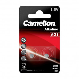   Camelion Батарейка AG1 / LR60 Alkaline * 2  (AG1-BP2)