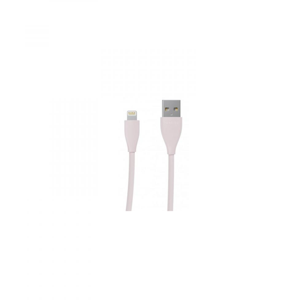 Maxxter USB2.0 AM/Apple Lightning Pink 1m (UB-L-USB-01GP) - зображення 1