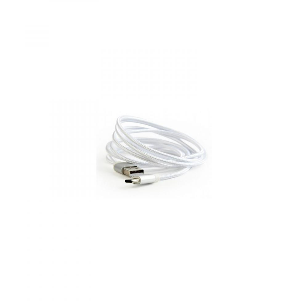 Cablexpert USB For Type-C 1,8M White (CCB-mUSB2B-AMCM-6-S) - зображення 1