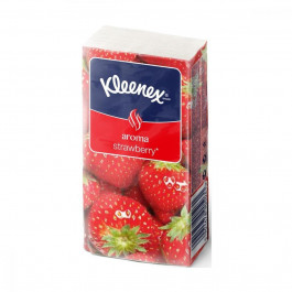   Kleenex Носові хусточки кишеньки  Полуниці 10 шт. (5901478905031)