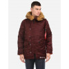 Alpha Industries Парка  Slim Fit N-3B Parka S Maroon/Orange - зображення 1