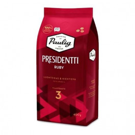   Paulig Presidentti Ruby в зернах 400 г (6411300176748)