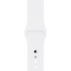 Apple Ремешок  Watch 42mm/44mm Sport Band - S/M & M/L - White (MTPK2) - зображення 1