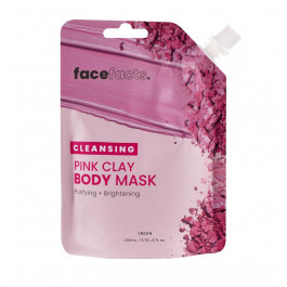   Face Facts Маска для тіла  Cleansing Pink Clay Body Mask Очищувальна з рожевою глиною 200 мл (5031413928778)