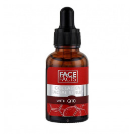   Face Facts Сироватка для обличчя  Collagen & Q10 Face Serum З колагеном та коензимом Q10 30 мл (5031413919790)