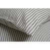 Lotus Постільна білизна  євро 200 x 220 см Karlin stripe linen Бавовна Льон Антрацит (svt-2000022333528) - зображення 2